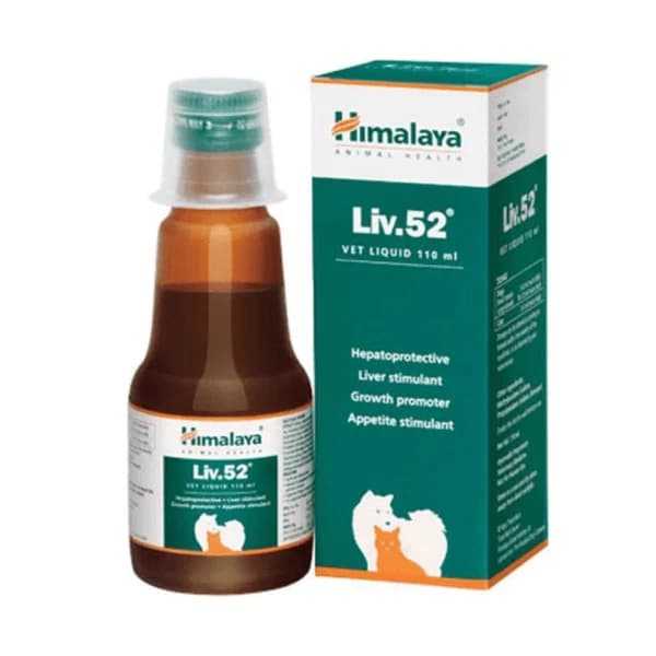 Himalaya Liv.52 Pet Hepatoprotective, Appetite Stimulant & Hepatic Regenerator Drops for Puppies, Kittens, Dogs & Cats 30ml