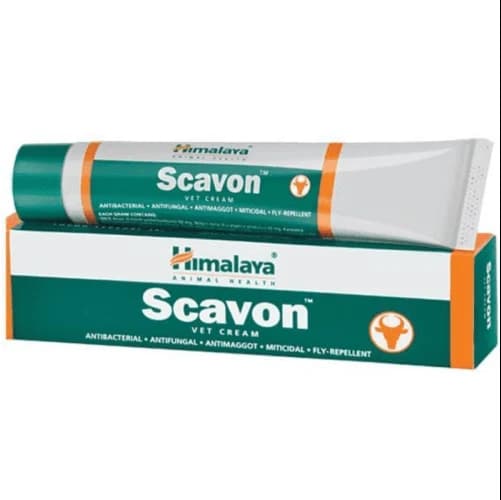 avon Vet Herbal Antimicrobial, Antifungal & Wound Healing Cream with Neem, Eucalyptus & Cedarwood for Dogs & Cats (50g / 100g Tube)Himalaya Sc
