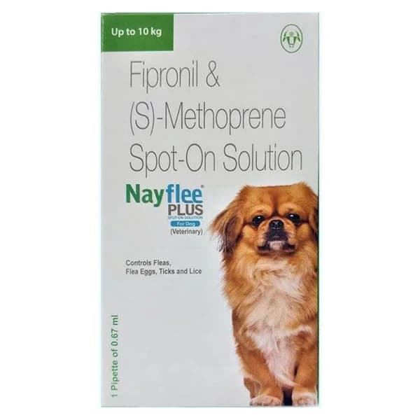 Intas Nayflee Plus Dual-Action Spot-On Solution for Dogs