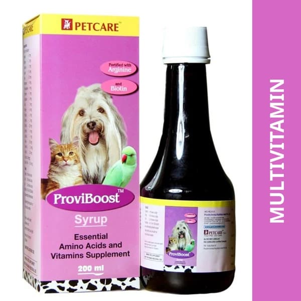 Petcare ProviBoost Multivitamin & Essential Amino Acid Syrup for Dogs & Cats
