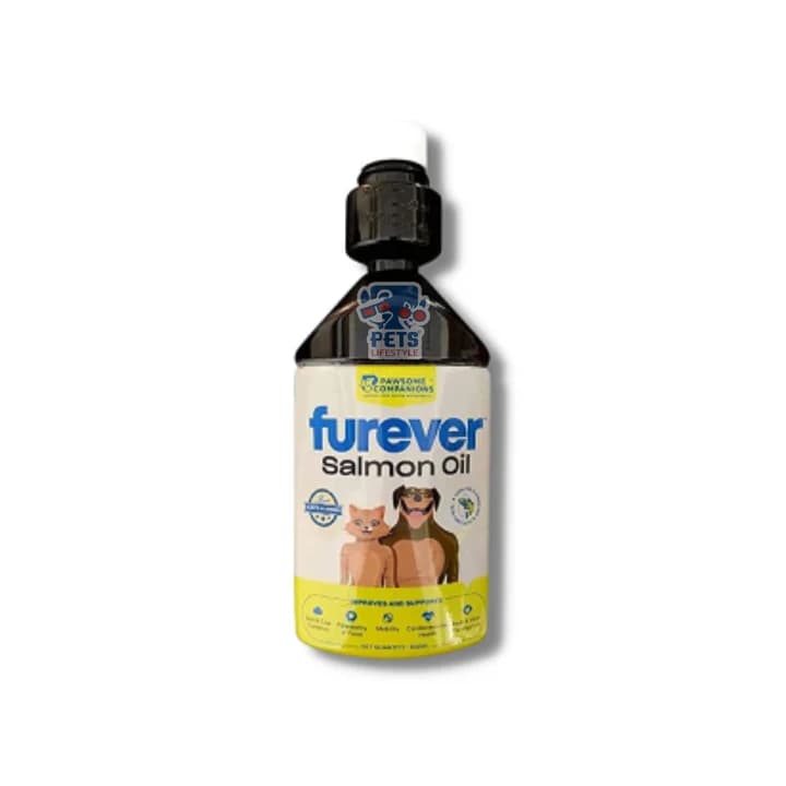 Pawsome Companions Furever Salmon Oil for Dogs & Cats ( 120ml ))