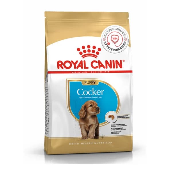 Royal Canin Cocker Puppy Dry Food – Complete Nutrition for Cocker Spaniel Puppies