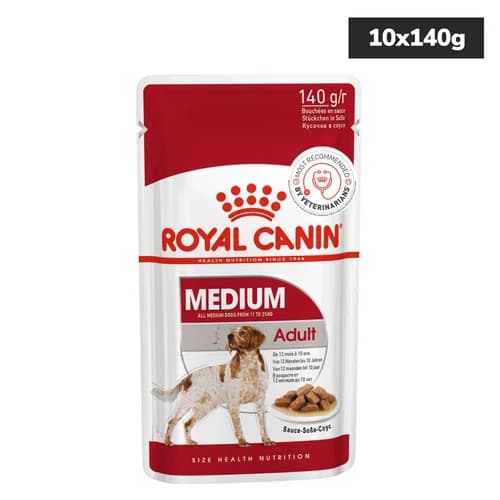 Royal Canin Medium Adult Wet Dog Food – Complete Nutrition for Medium Breed Adult Dogs