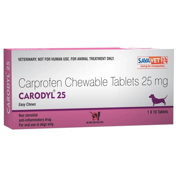 Savavet Carodyl Carprofen 25mgTablets for Dogs