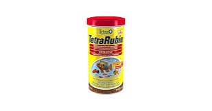 Tetra Rubin Flakes Colour Enhancing Fish Food – Advanced Natural Color-Boosting Flake Diet with 46% Protein, Visible Pigment Improvement in 2 Weeks, BioActive Formula & Prebiotics for Ornamental Tropical Fish (52g Pack)