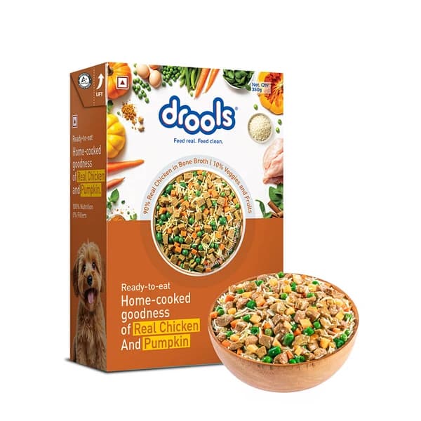 Drools Tetra Pack Real Chicken & Pumpkin Fresh Food for Dogs