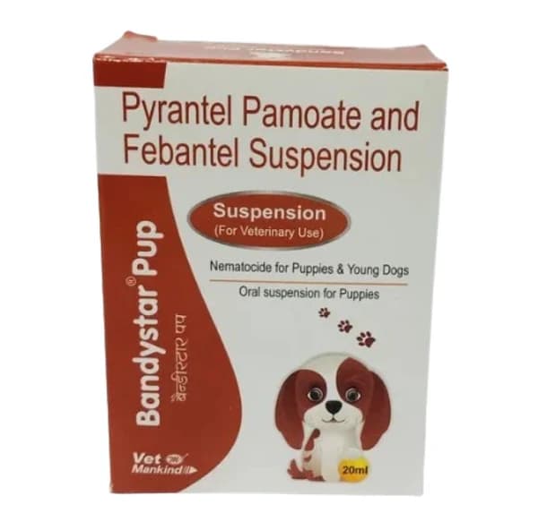 Mankind Bandystar Pup Oral Suspension for Puppies – 20 ml