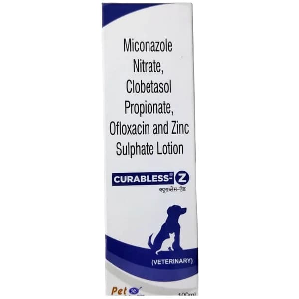 Pet Mankind Curabless Z Lotion for Dogs and Cats (100ml)