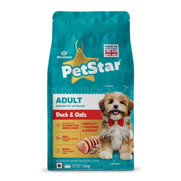 Mankind PetStar Duck & Oats Adult Dog Dry Food
