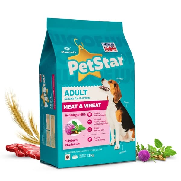 Mankind PetStar Meat & Wheat Adult Dog Dry Food