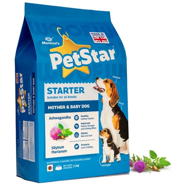 Mankind PetStar Starter Mother & Baby Dog Dry Food