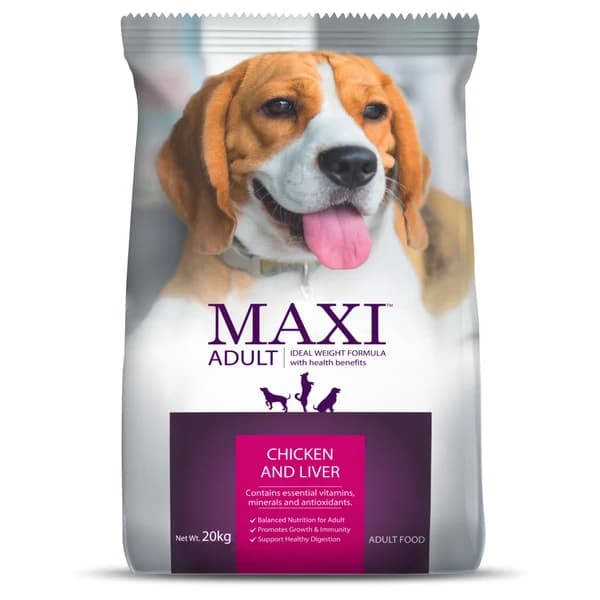 Drools Maxi Adult Chicken & Liver Dry Dog Food