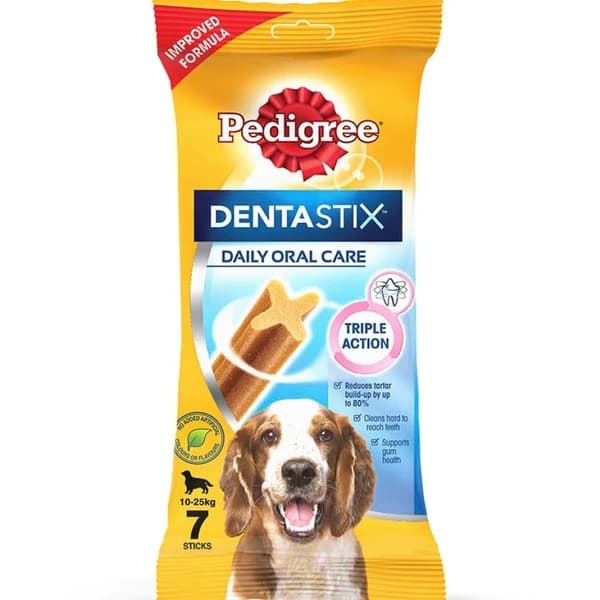 Pedigree Dentastix Daily Oral Care Dental Treats for Adult Medium Breed Dogs (10 to 25 kg)