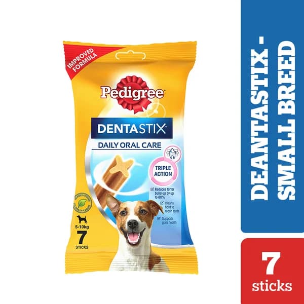 Pedigree Dentastix Daily Oral Care Dental Treats for Adult Small Breed Dogs (5 to 10 kg