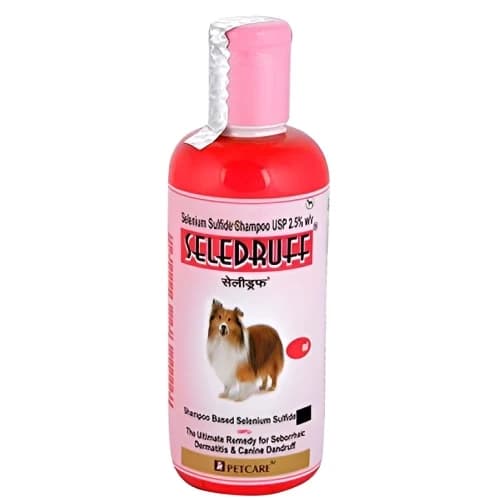 Petcare Seledruff 2.5% Selenium Sulfide Anti-Dandruff Shampoo for Dogs