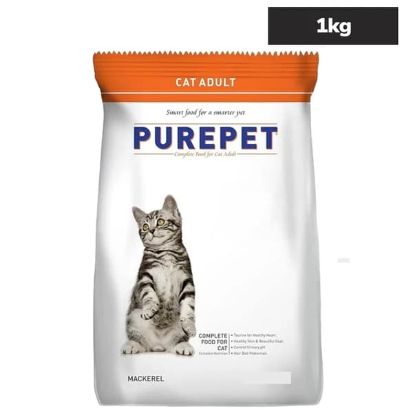 Purepet Mackerel Adult Cat Dry Food