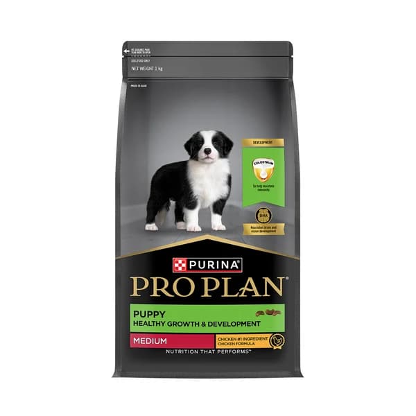 Purina Pro Plan Chicken Medium Breed Puppy Dog Dry Food (New Improved Formula)