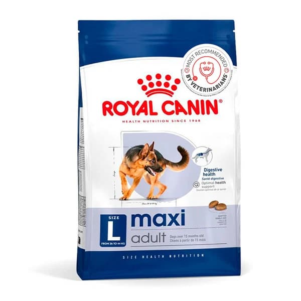 Royal Canin Maxi Adult Dog Dry Food – Complete Nutrition for Large Breed Adult Dogs