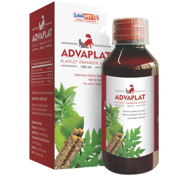 Savavet Advaplat Platelet Support Syrup for Dogs & Cats 200ml