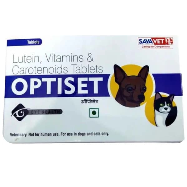 Savavet Optiset Lutein & Antioxidant Eye Care Tablets for Dogs & Cats