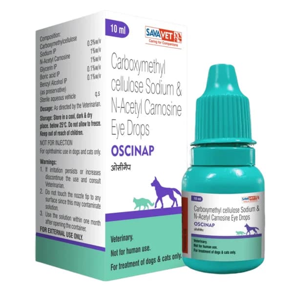 Savavet Oscinap N-Acetyl Carnosine Eye Drops for Dogs & Cats
