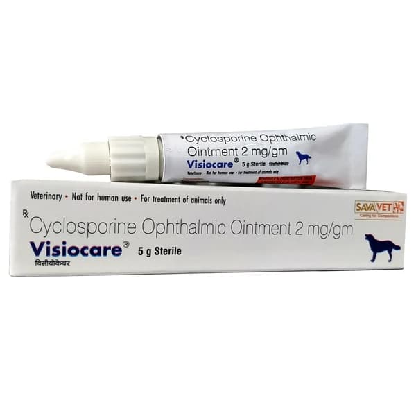 Savavet Visiocare Cyclosporine Ophthalmic Ointment for Dogs & Cats 5g