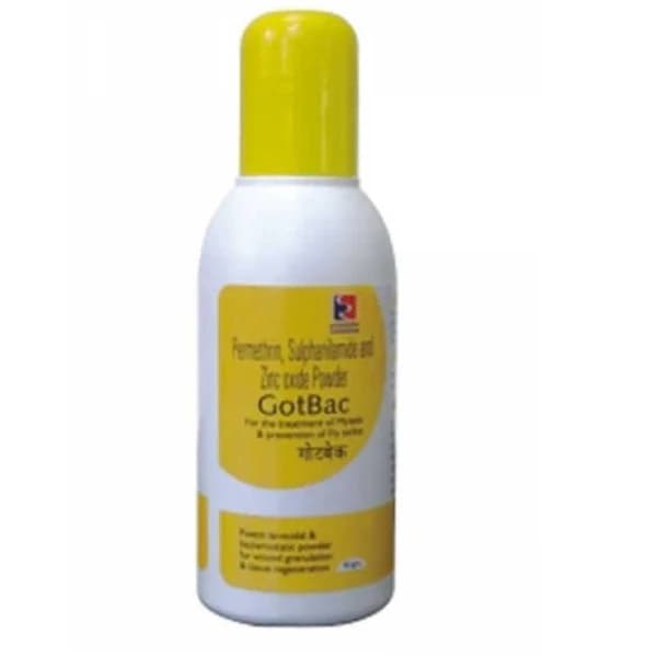 Scientific Remedies GotBac Wound Care Powder for Dogs & Cats – Antibacterial & Larvicidal Topical Powder