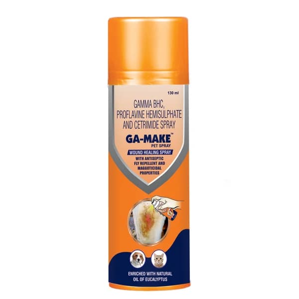 SkyEc GA-MAKE Pet Spray Antiseptic & Wound Healing Spray for Dogs and Cats