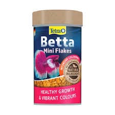 Tetra Betta Premium Complete Food – Advanced Species-Specific Diet with 43% Protein, Real Krill & Shrimp, Fin Growth Support, Natural Color Intensifiers & Clear Water Technology for Betta & Labyrinth Fish (27g / 100ml Pack)