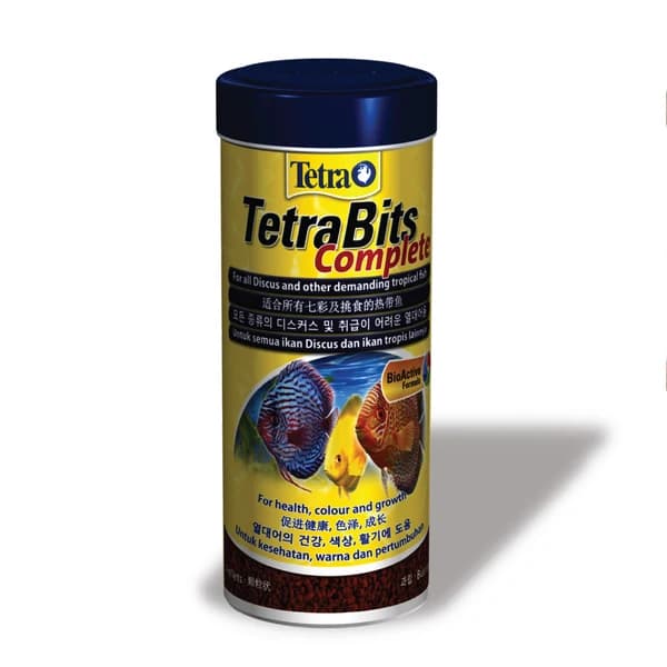 Tetra TetraBits Complete Food for Discus & Tropical Fish with BioActive Formula for Health, Colour & Growth