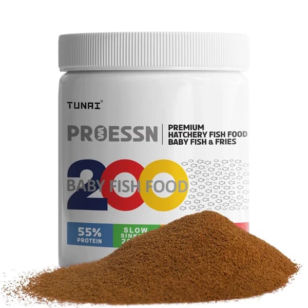 Tunai 55% Protein Goldfish Micro Pellets Seafood Flavour Fish Food